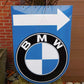 BMW Enamel Sign #A17