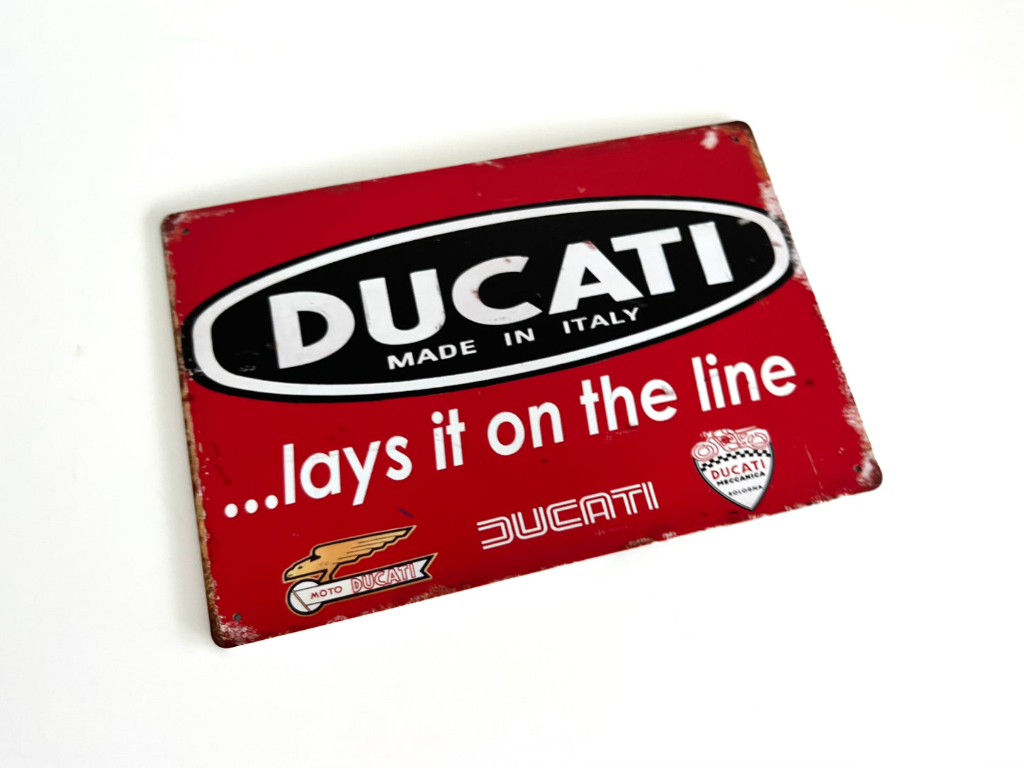 Ducati Metal Sign #A25