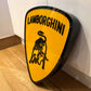 Lamborghini Illuminated Shield Sign #B43