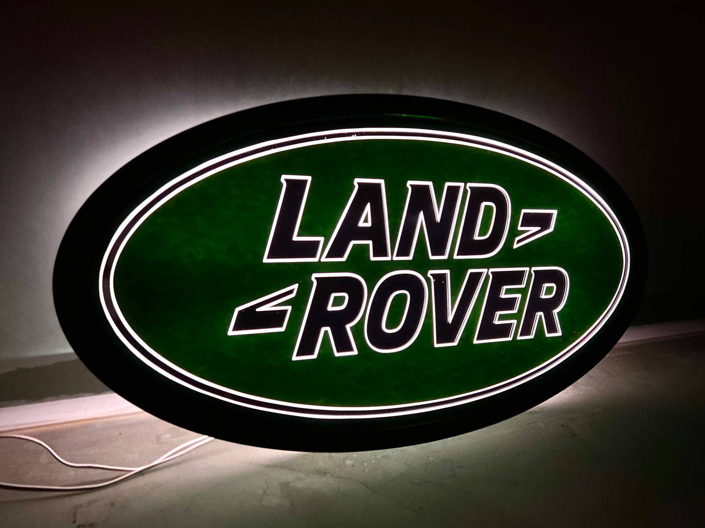 Land Rover Dealer Illuminated Logo Sign #D11