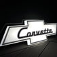 Chevrolet Corvette Illuminated Logo Sign #B19