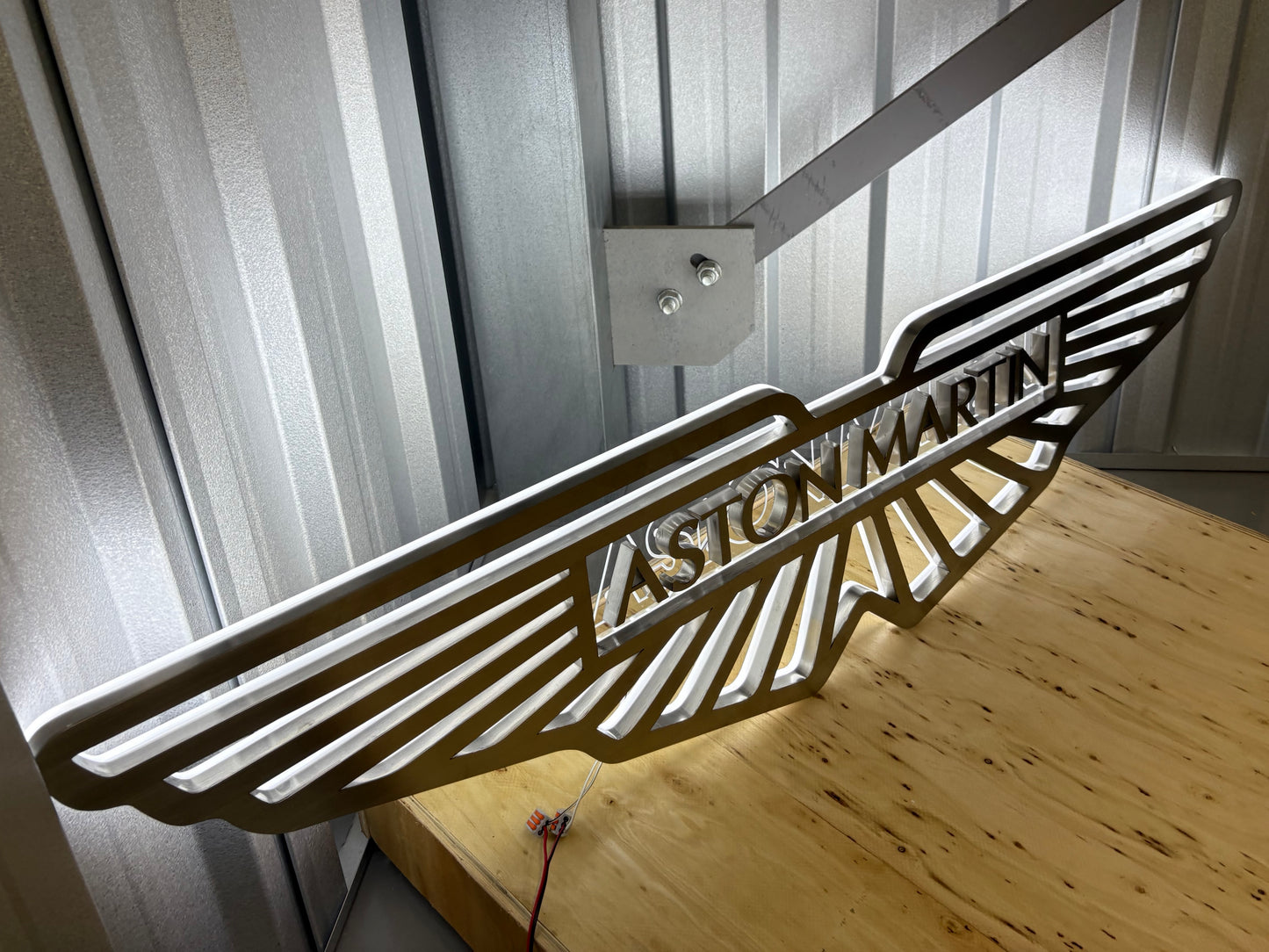 Aston Martin Illuminated Sign #D62