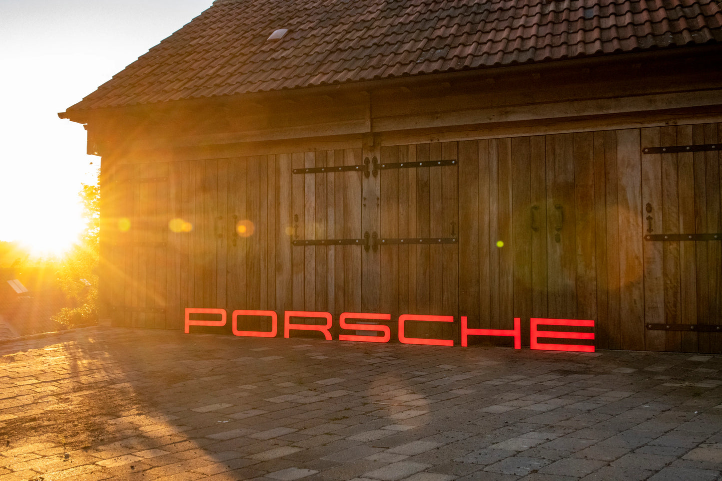 Porsche Dealership Illuminated Sign #D18