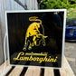 Lamborghini Dealership Illuminated Sign #D9
