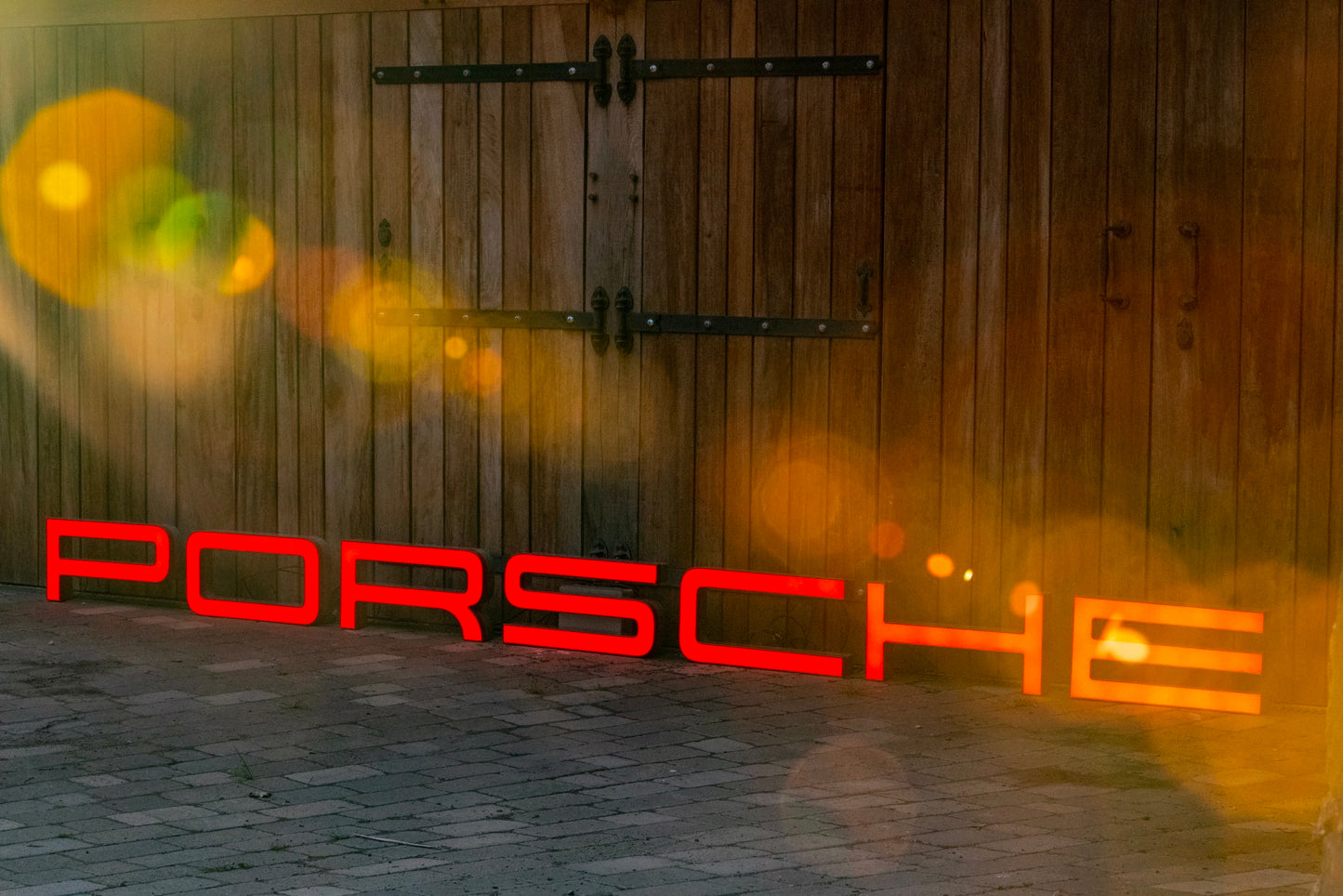 Porsche Dealership Illuminated Sign #D18