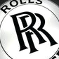 Rolls Royce Round Illuminated Logo Sign #B61