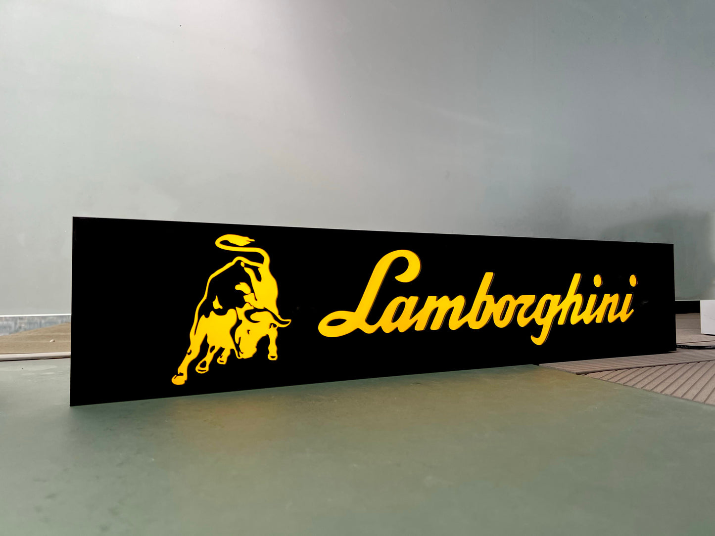 Lamborghini Illuminated Sign #B44