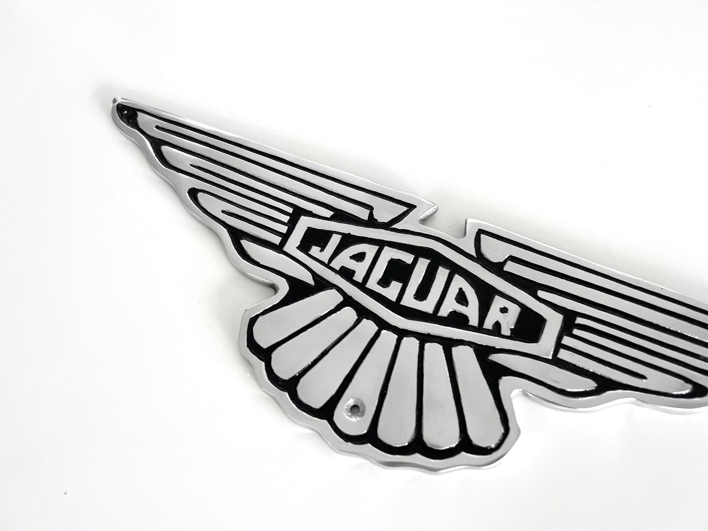 Jaguar Wings Metal Logo Sign #A81