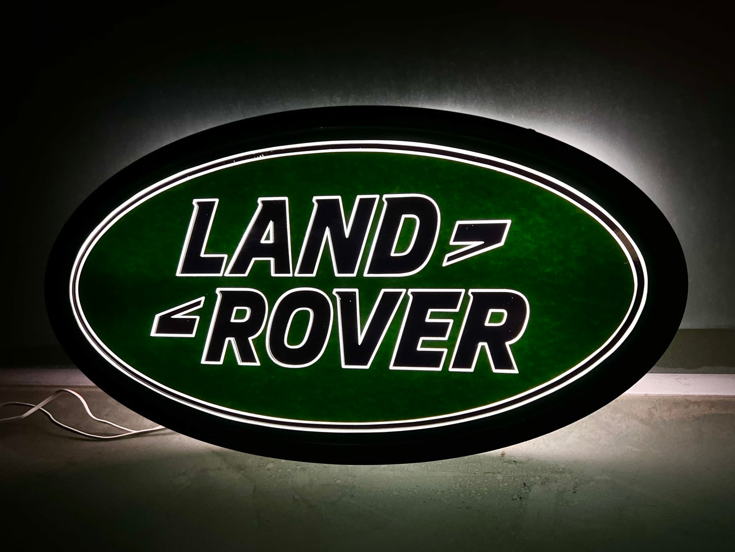 Land Rover Dealer Illuminated Logo Sign #D11