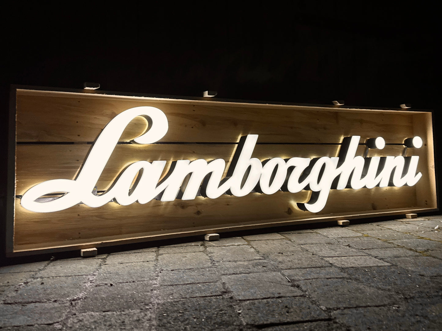 Lamborghini Dealership Illuminated Sign #D10