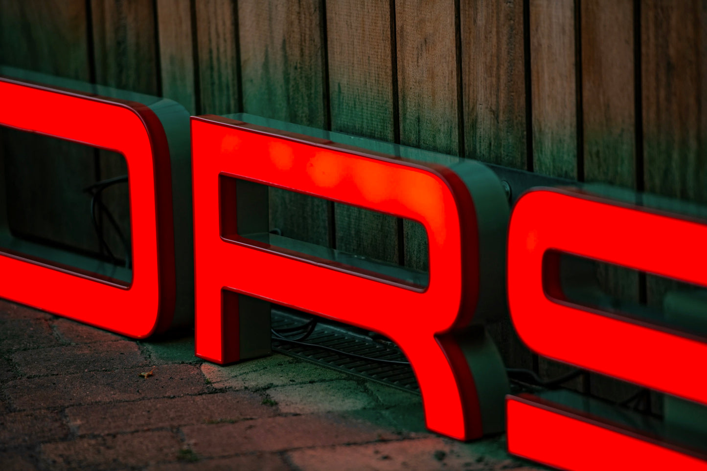 Porsche Dealership Illuminated Sign #D18