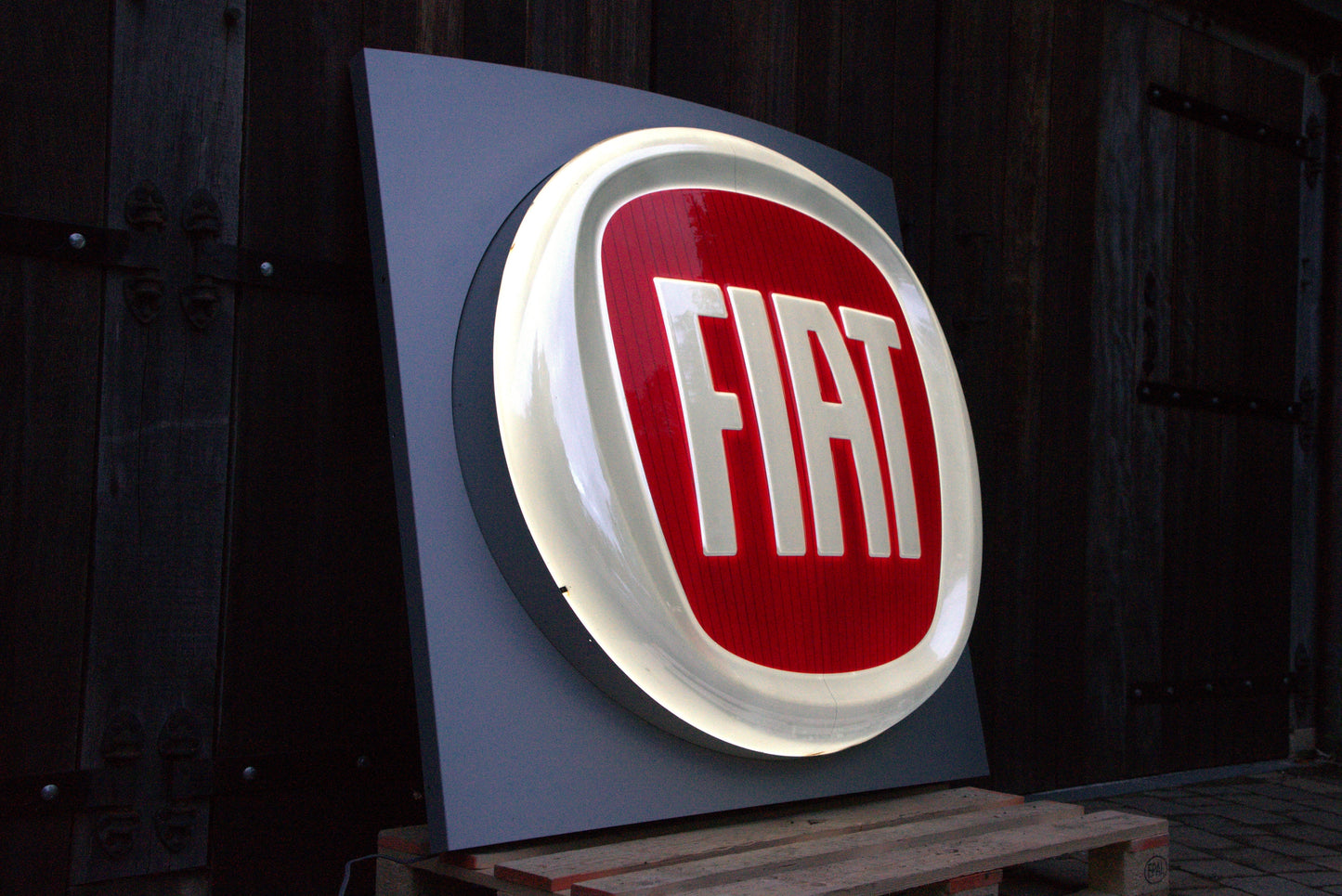 FIAT Dealership Illuminated Sign #D49