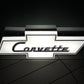 Chevrolet Corvette Illuminated Logo Sign #B19