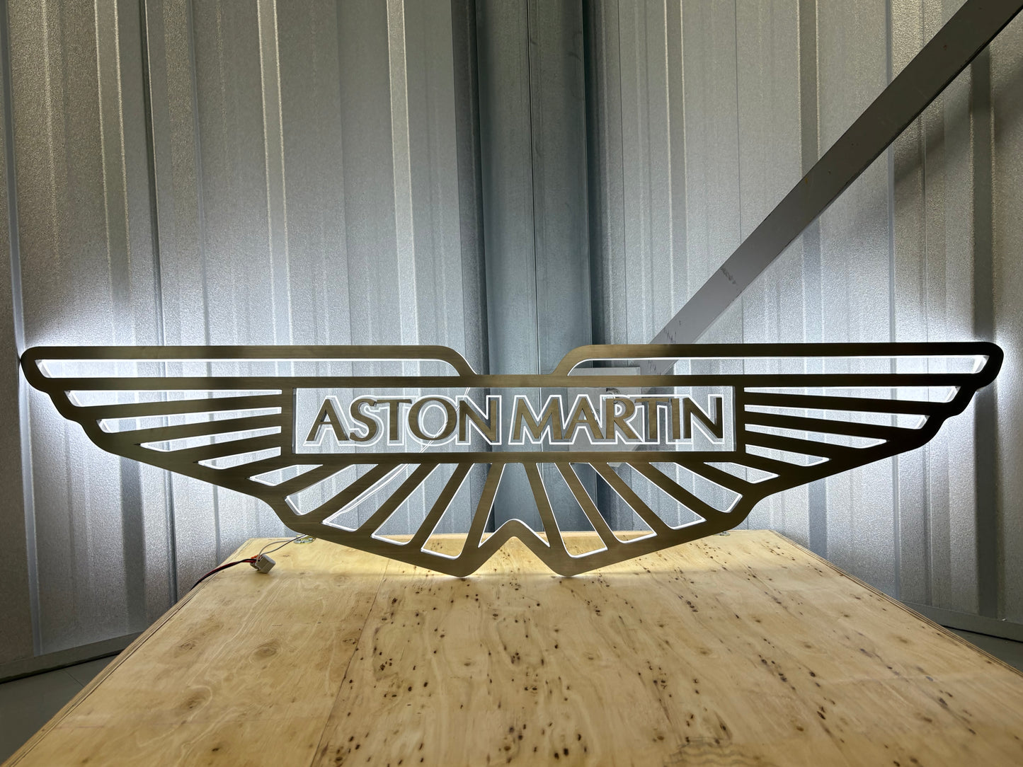 Aston Martin Illuminated Sign #D62