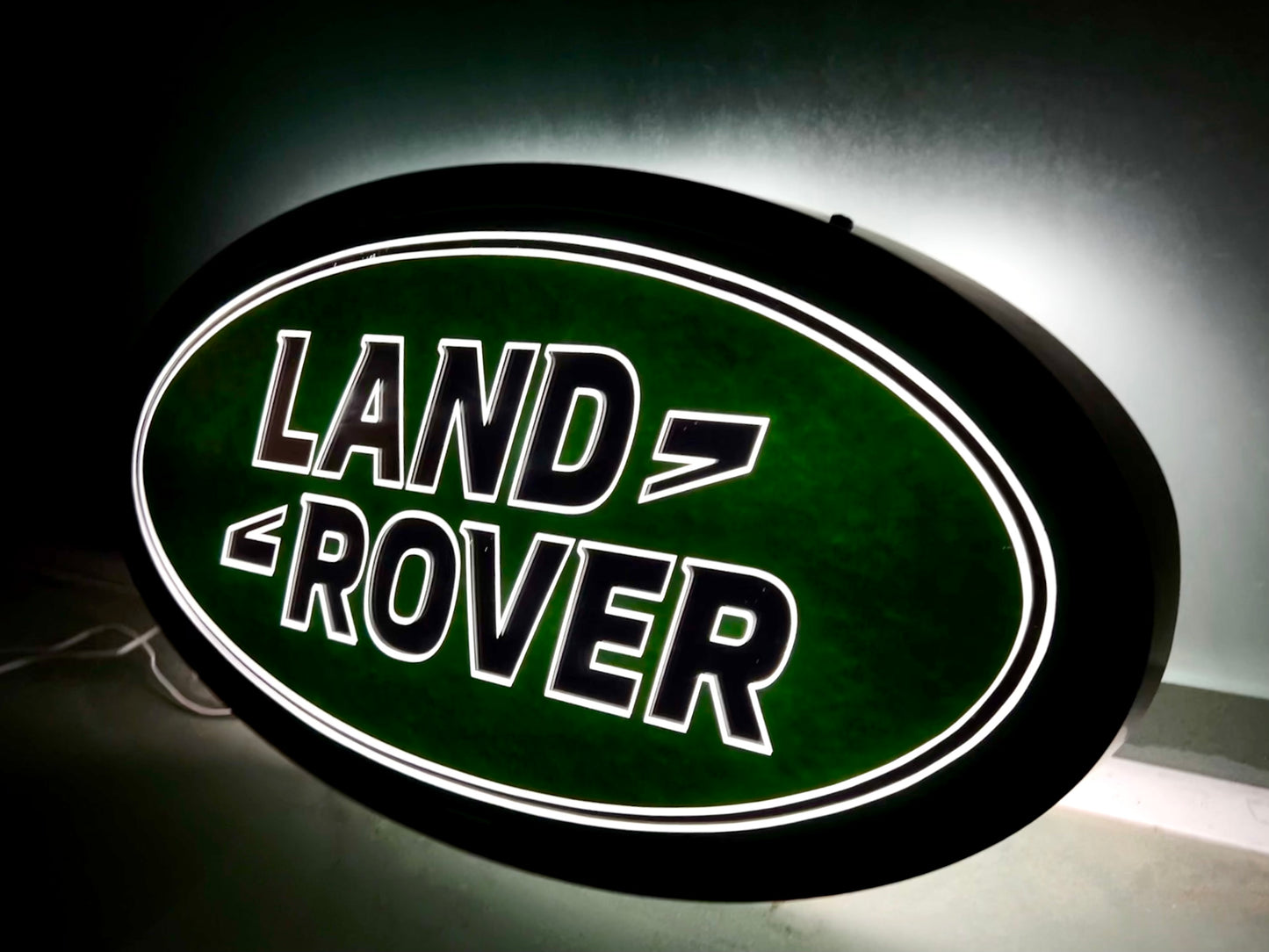 Land Rover Dealer Illuminated Logo Sign #D11