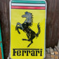 Ferrari Illuminated Logo Sign #D50