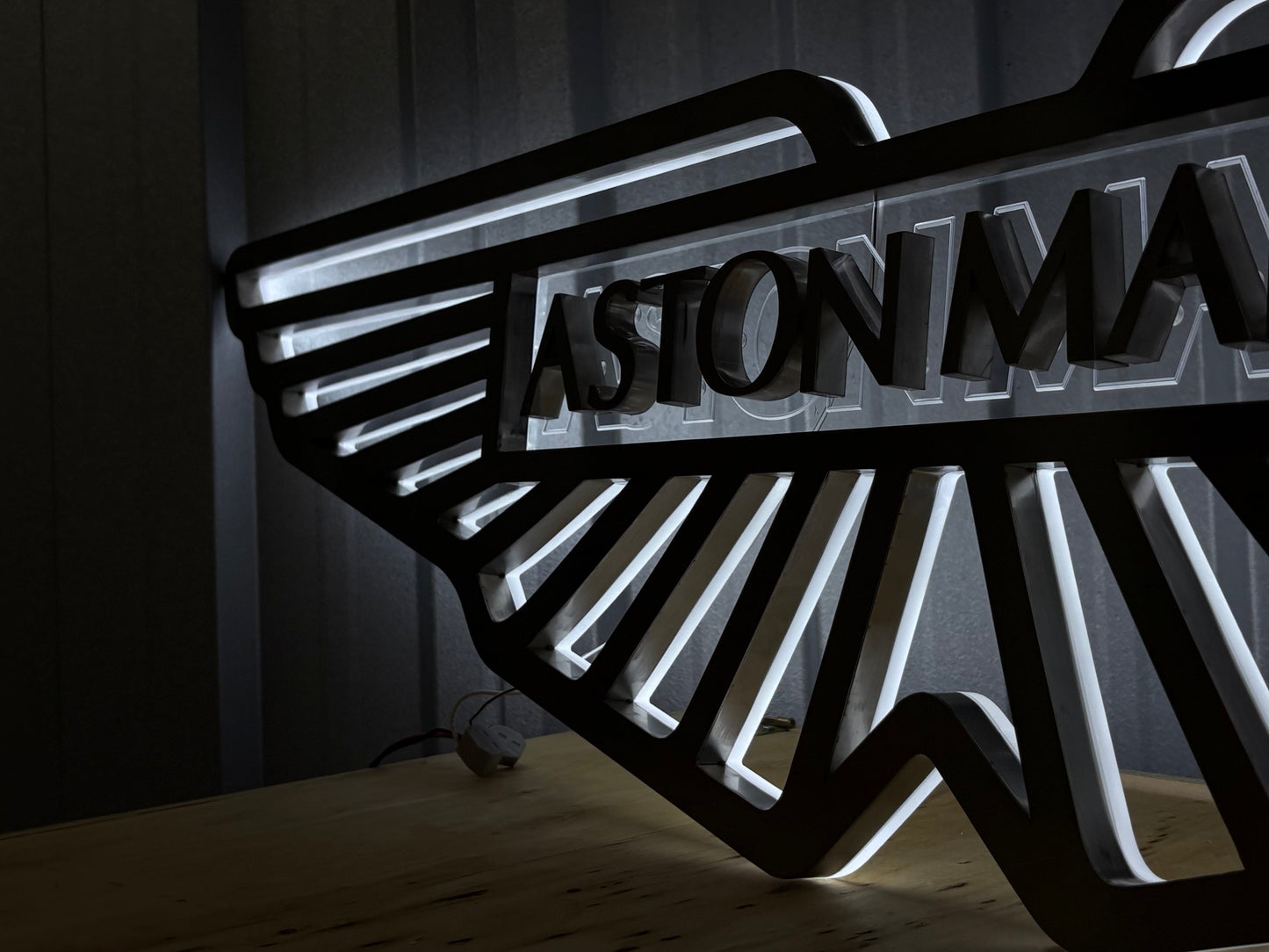 Aston Martin Illuminated Sign #D62