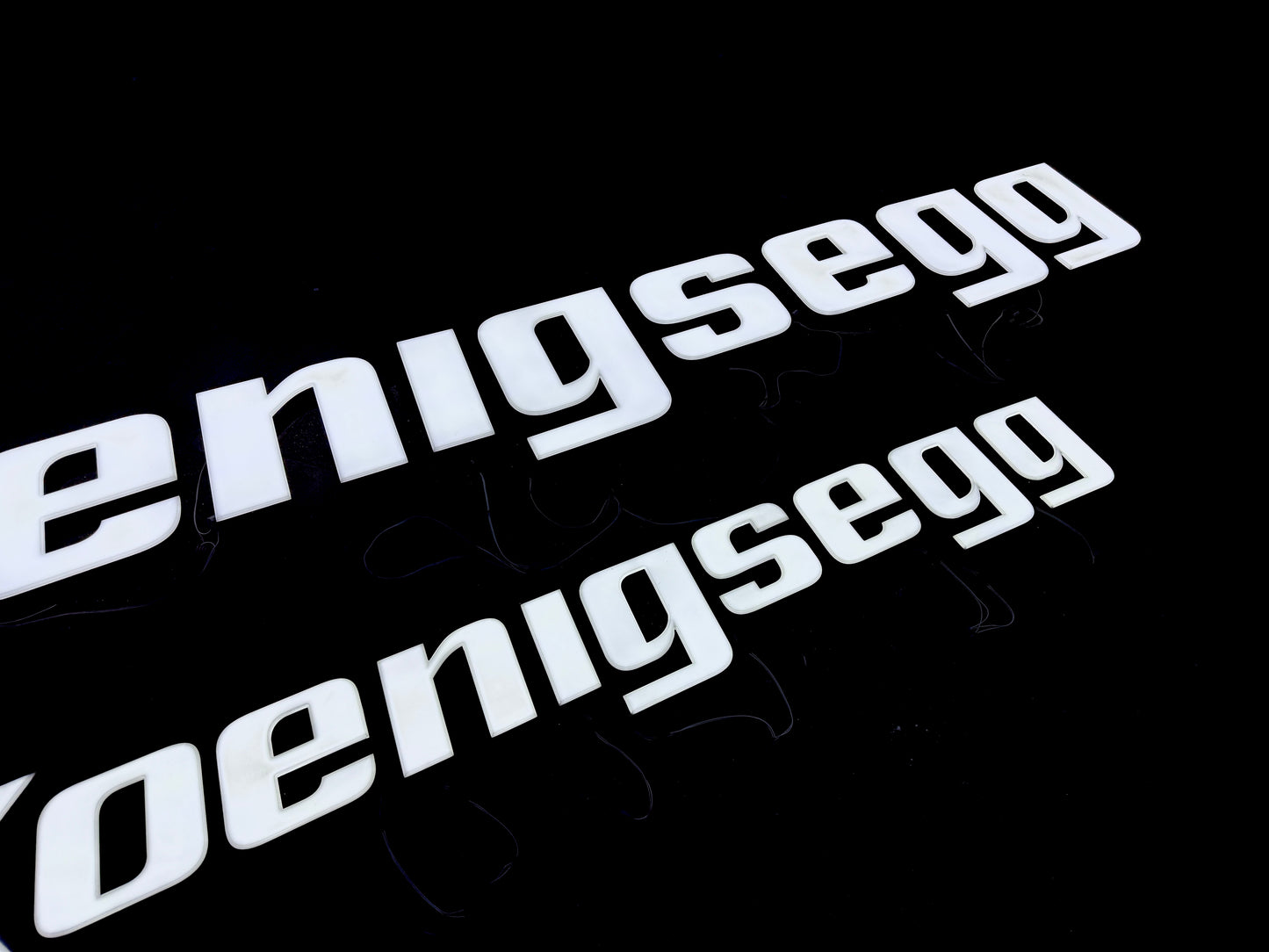Koenigsegg Illuminated Sign #D45