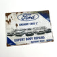 Ford Erskine Vintage Metal Sign #A76