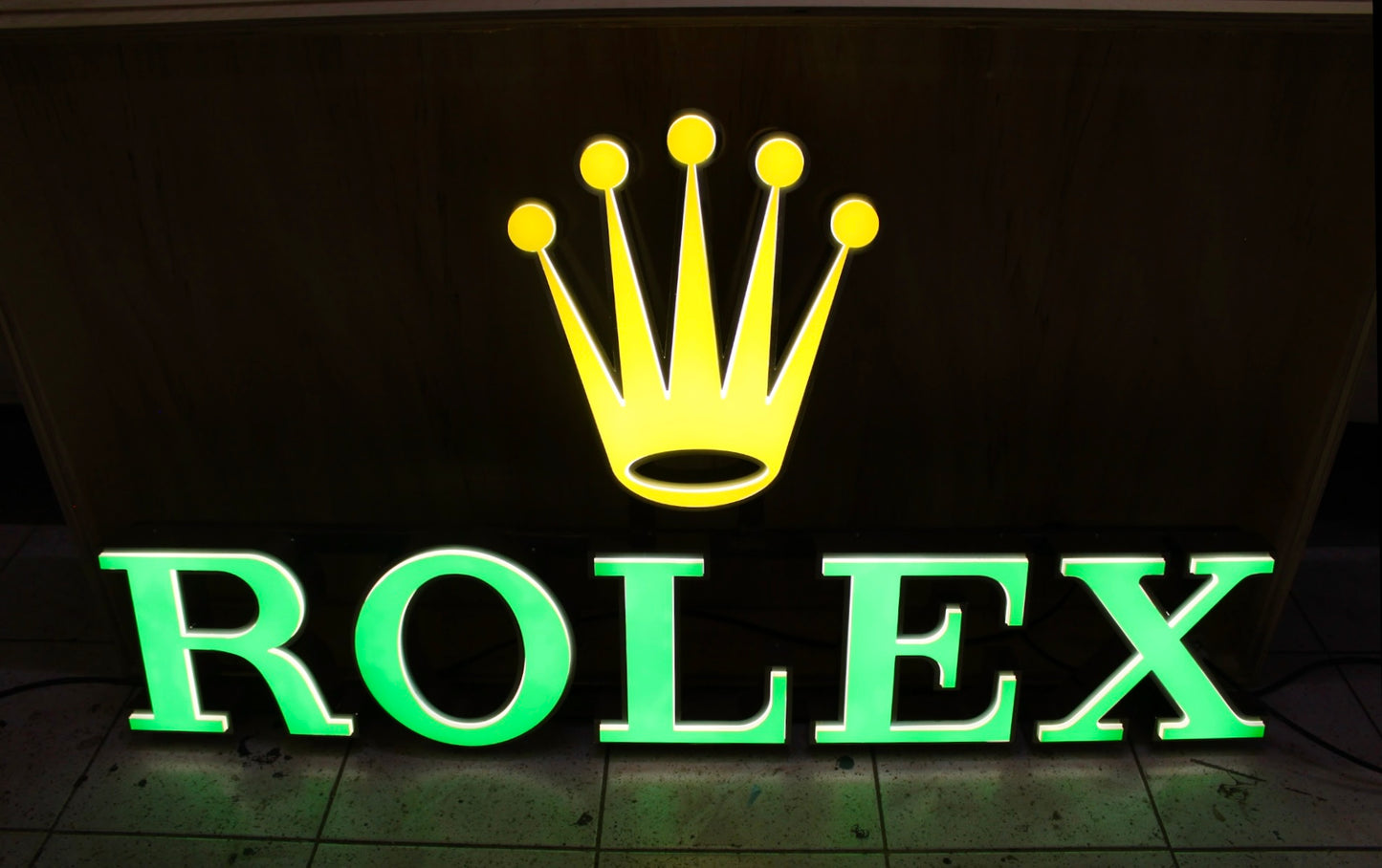 Rolex Dealership Illuminated Sign #D34