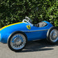 American Retro Racer Pedal Car Blue and Yellow #S16