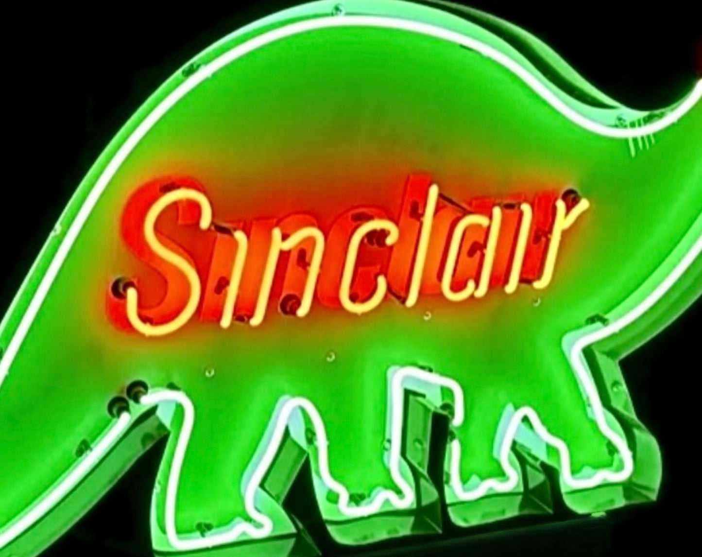 Sinclair Dinosaur Neon Sign #N118