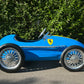 American Retro Racer Pedal Car Blue and Yellow #S16