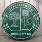Mercedes Benz AMG Dealership Illuminated Sign Green #D59