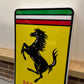 Ferrari Servizio Assistenza Illuminated Logo Sign #B29