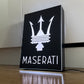 Maserati Illuminated Light Box Logo Sign #B50