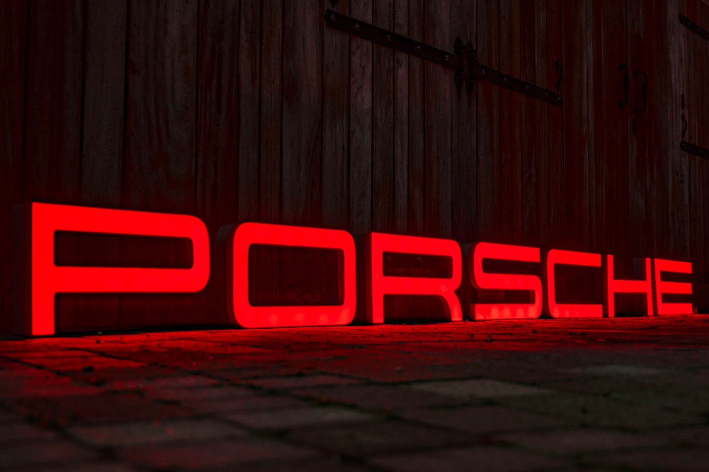 Porsche Dealership Illuminated Sign #D18