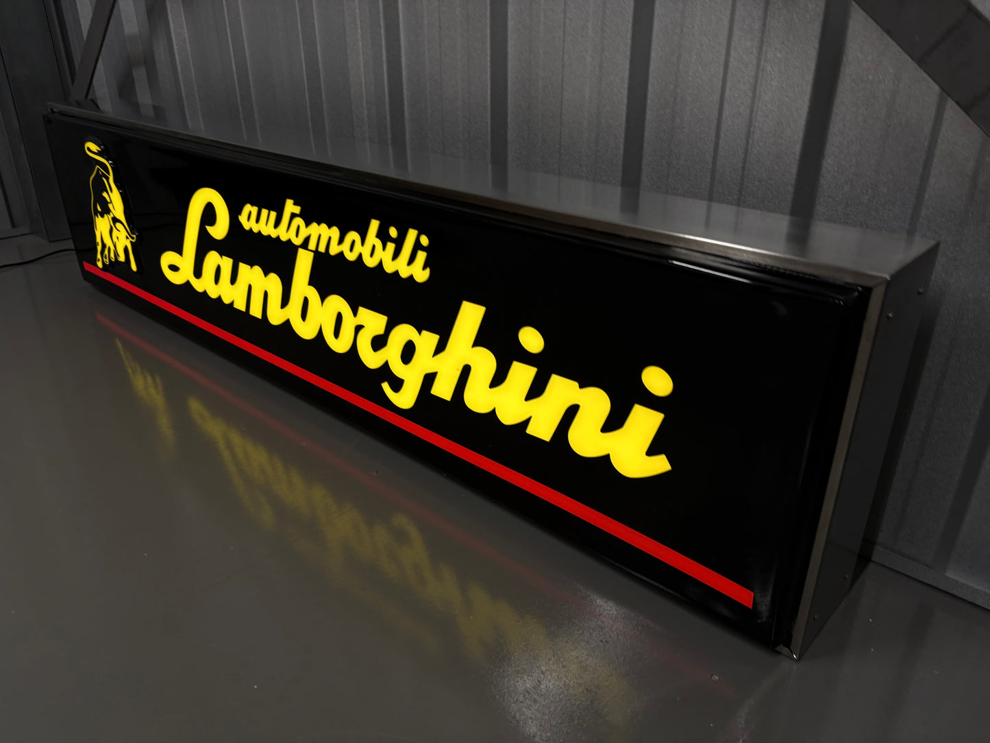 Lamborghini Dealership Illuminated Sign #D37