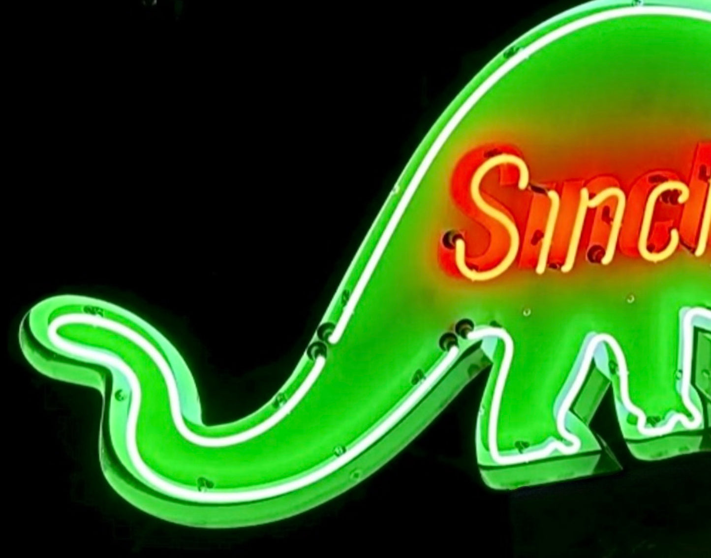 Sinclair Dinosaur Neon Sign #N118