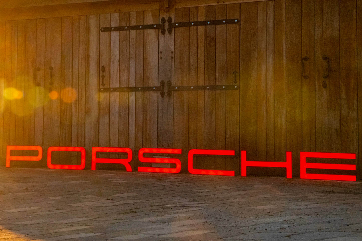Porsche Dealership Illuminated Sign #D18