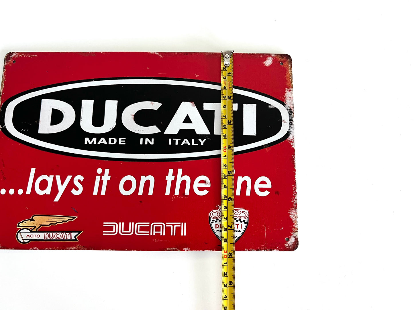 Ducati Metal Sign #A25