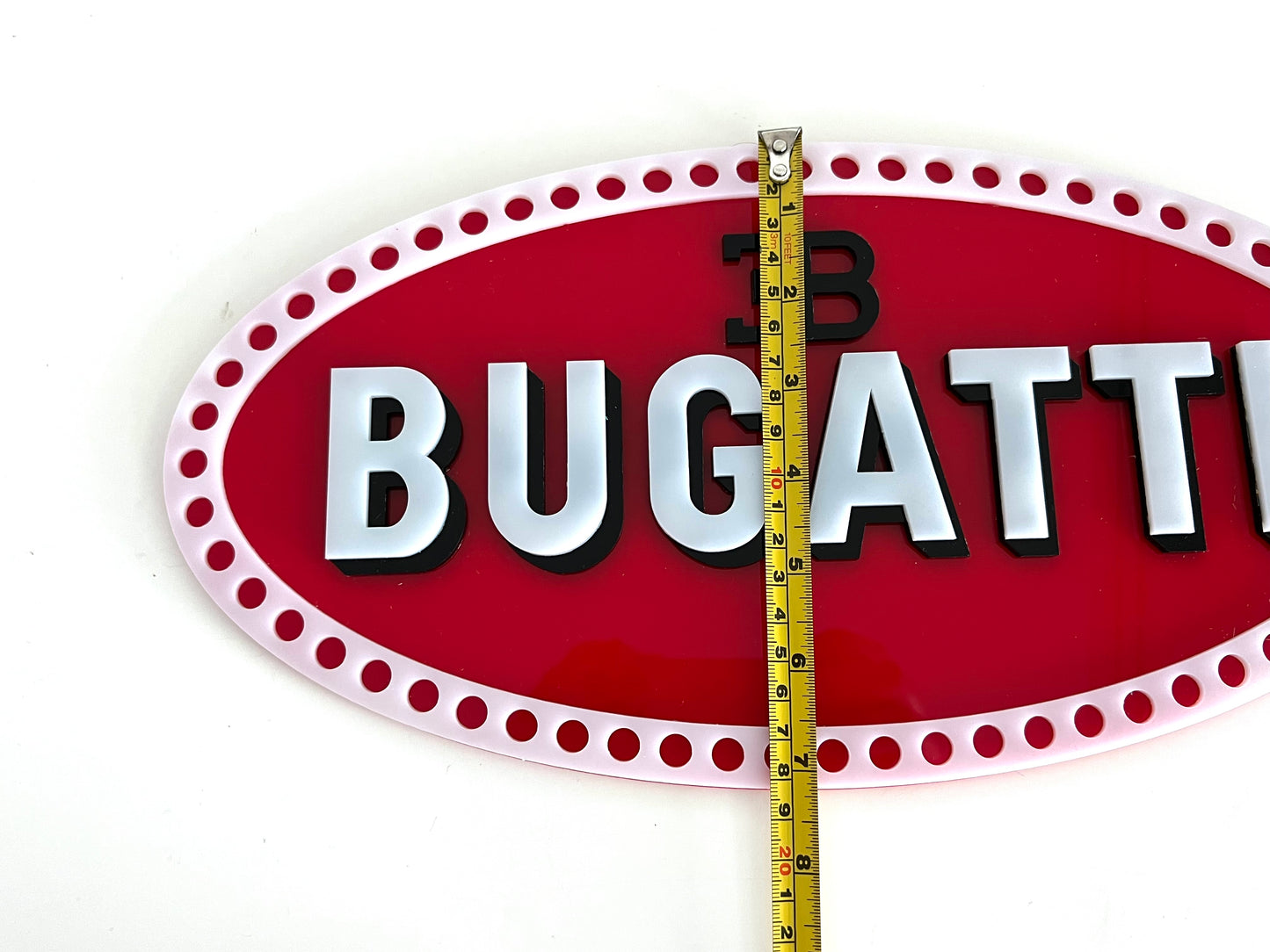 Bugatti Acrylic Logo Sign #A20