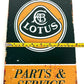 Lotus Metal Sign #A86