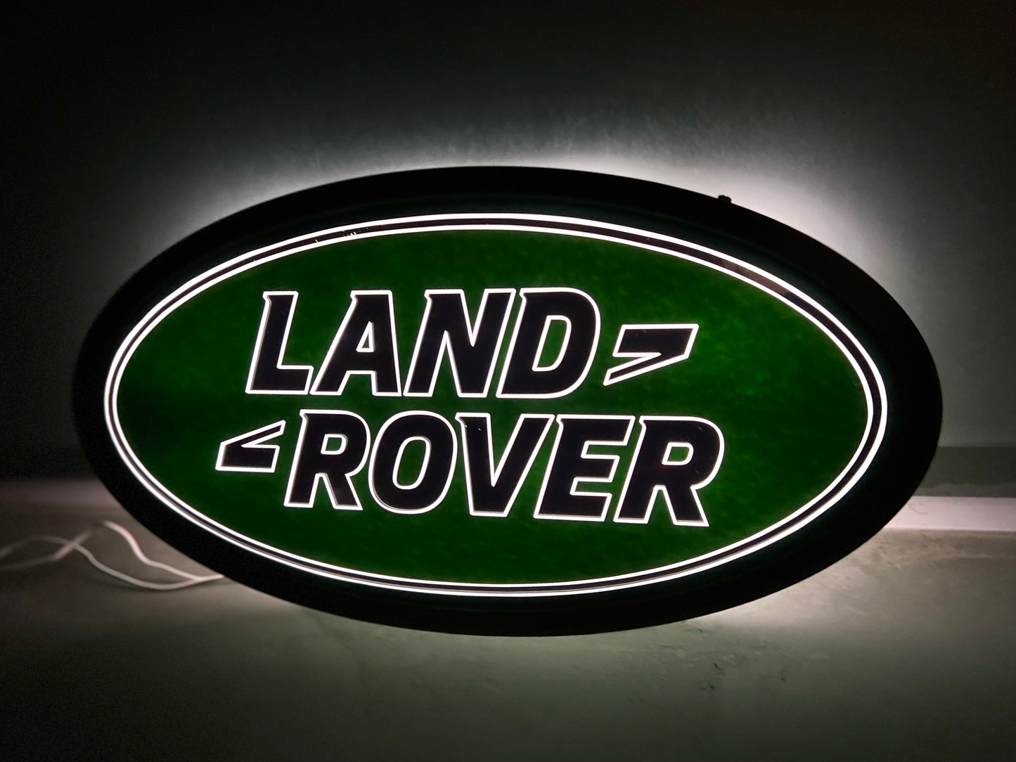 Land Rover Dealer Illuminated Logo Sign #D11