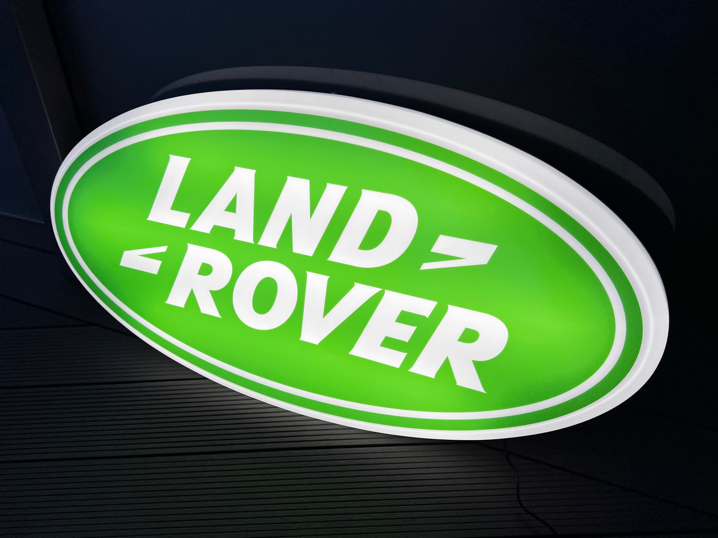 Land Rover Illuminated Logo Sign #B45