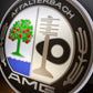 Mercedes Benz AMG Round Illuminated Logo Sign #B52