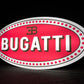 Bugatti Illuminated Logo Sign #B17