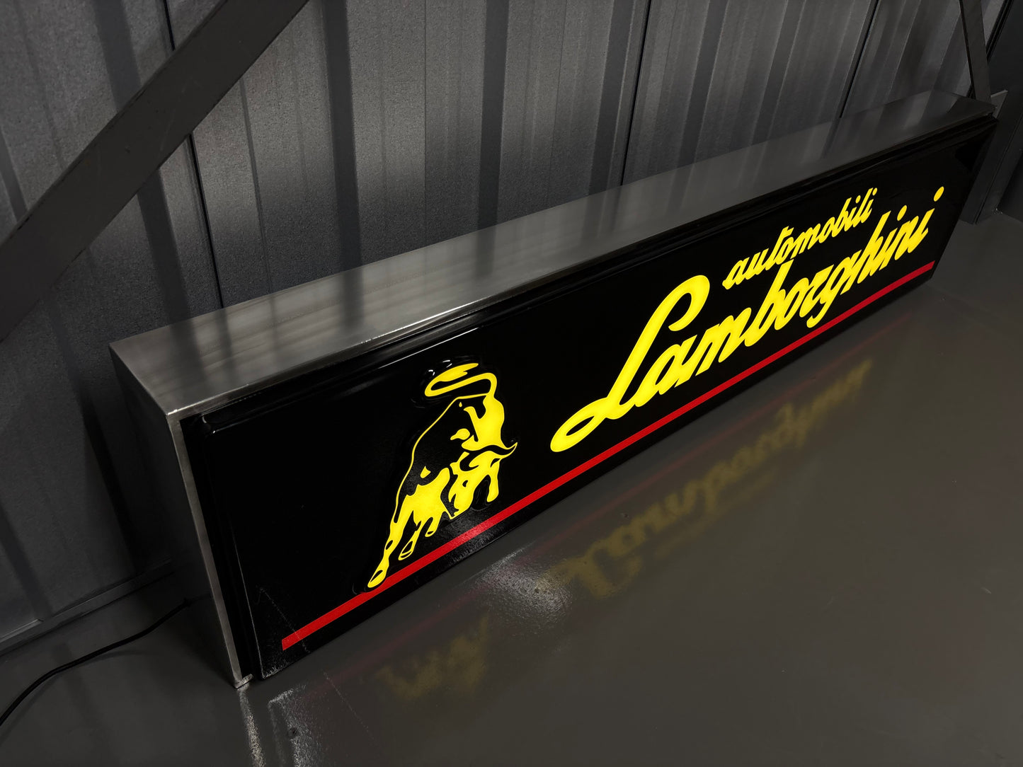 Lamborghini Dealership Illuminated Sign #D37