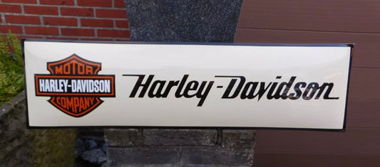Harley Davidson Motorcycles Enamel Sign #A49