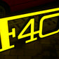 Ferrari F40 Illuminated Sign #D6