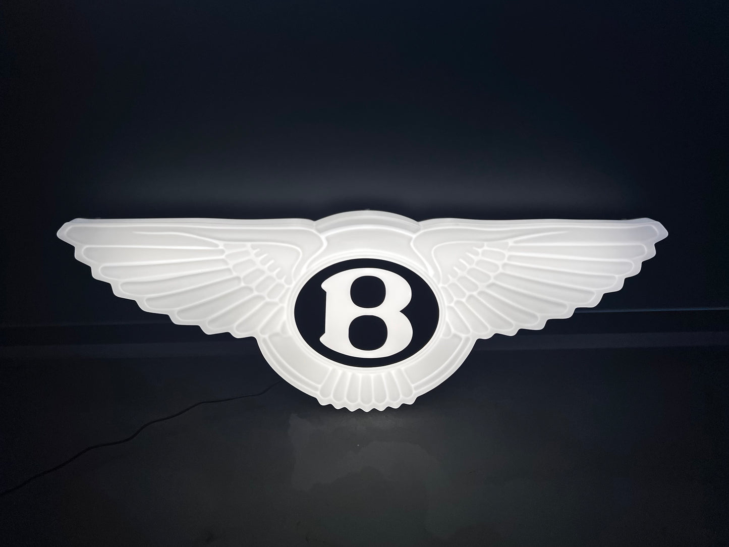 Bentley Wings Illuminated Logo Sign #B11