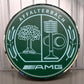 Mercedes Benz AMG Dealership Illuminated Sign Green #D59