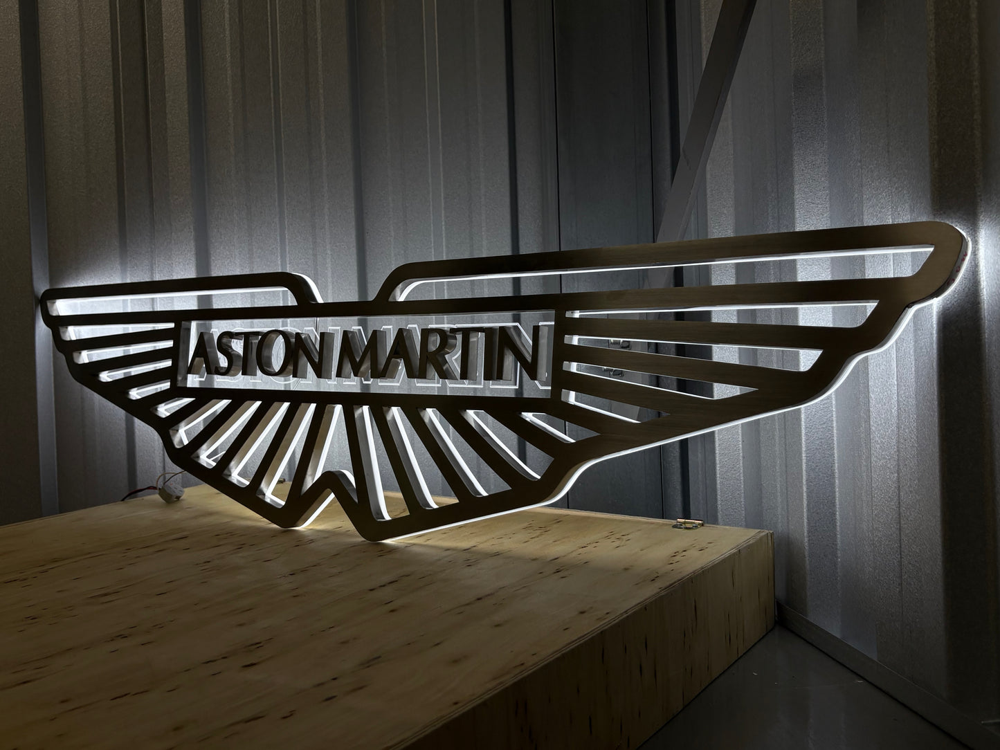 Aston Martin Illuminated Sign #D62
