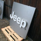 Jeep Dealership Illuminated Logo Sign #D48