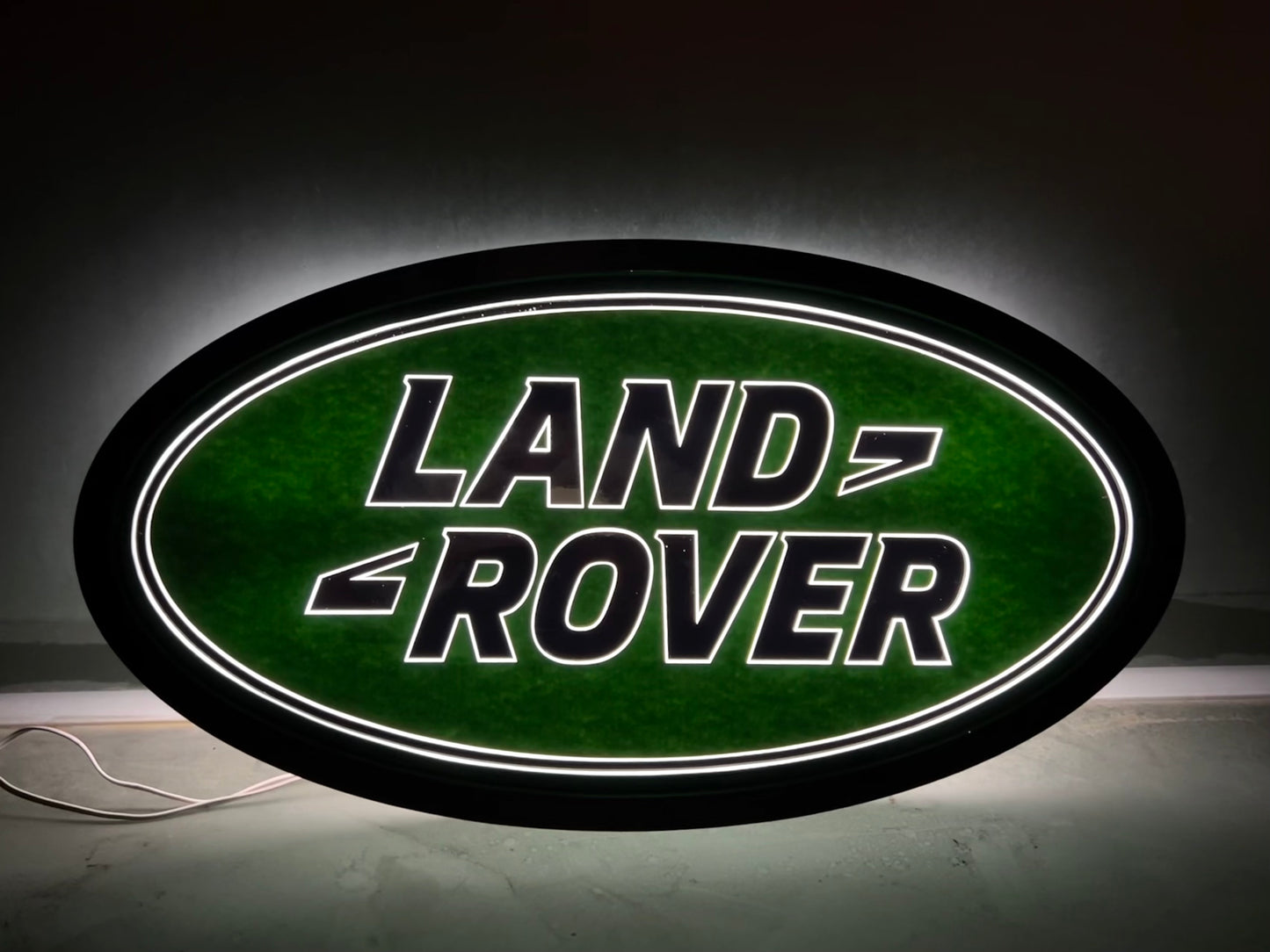 Land Rover Dealer Illuminated Logo Sign #D11