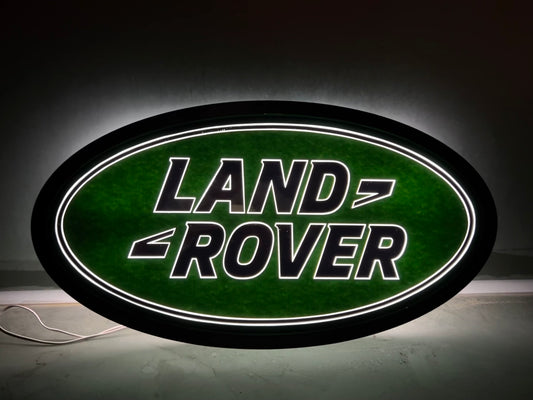 Land Rover Dealer Illuminated Logo Sign #D11